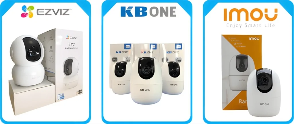 Camera Wifi Không Dây (Phù hợp lắp đặt số lượng ít)