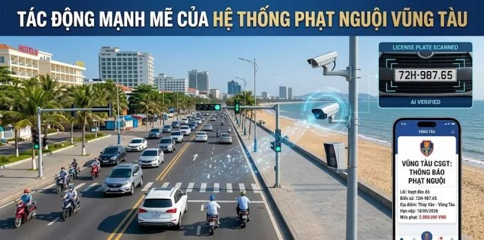 Vũng Tàu Sau Một Năm Vận Hành Camera Quan Sát Giao Thông