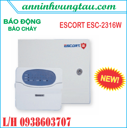 Báo Cháy - Báo Trộm Có Dây Và Không Dây ESCORT ESC- 2316W