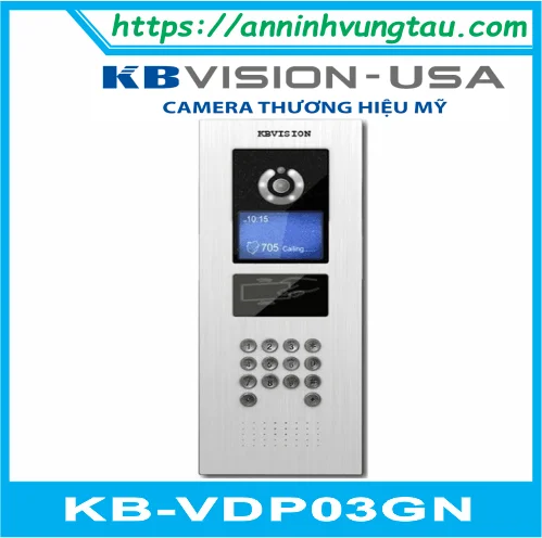 Camera Chuông Cửa IP KBVISION KB-VDP03GN