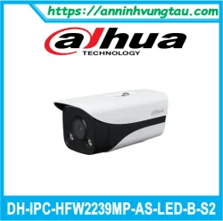 Camera Quan Sát DAHUA IP DH-IPC-HFW2239MP-AS-LED-B-S2 (Có màu 24/24)