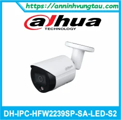 Camera Quan Sát DAHUA IP DH-IPC-HFW2239SP-SA-LED-S2 (Có màu 24/24)