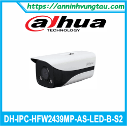 Camera Quan Sát DAHUA IP DH-IPC-HFW2439MP-AS-LED-B-S2 (Có màu 24/24)