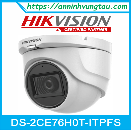 Camera Quan Sát DS-2CE76H0T-ITPFS Hồng Ngoại 5.0 Megapixel