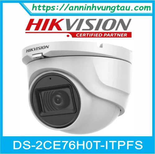 Camera Quan Sát DS-2CE76H0T-ITPFS  Hồng Ngoại 5.0 Megapixel 