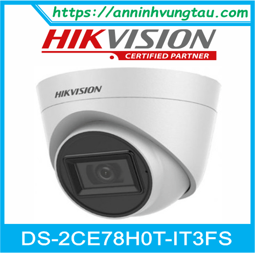 Camera Quan Sát DS-2CE78H0T-IT3FS Hồng Ngoại 5.0 Megapixel