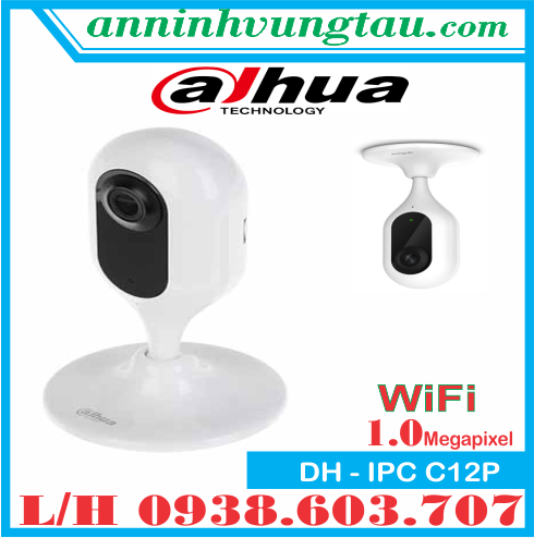 Camera Quan Sát IP Không Dây WiFi 1.0 Megapixel DH - IPC C12P