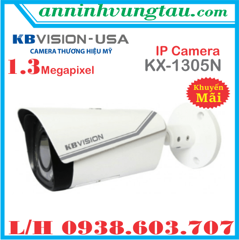 Camera Quan Sát IP Thân Hồng Ngoại 1.3 Megapixel KX-1305N