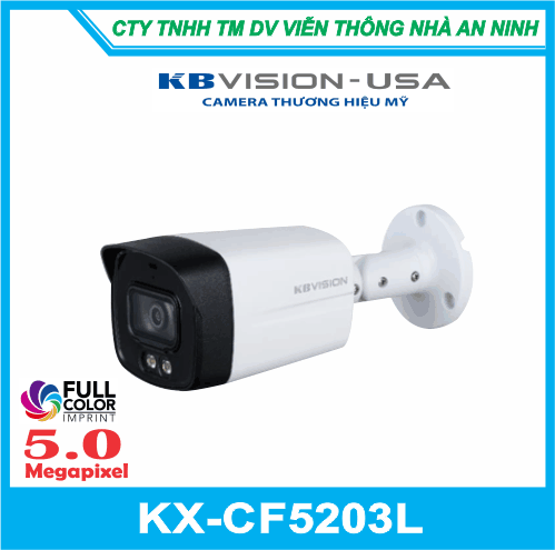 Camera Quan Sát KB-VISION KX-CF5203L FULL COLOR