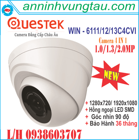 Camera Quan Sát QUESTEK WIN- 6111/6112/6113C4-CVI