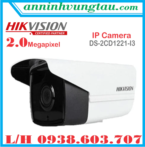 Camera Quan Sát Thân Hồng Ngoại 2.0 Megapixel HIKVISION DS-2CD1221 - I3