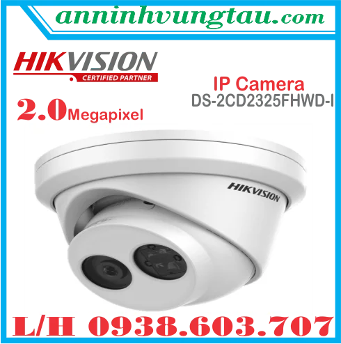 Camera Quan Sát Thân Hồng Ngoại 2.0 Megapixel HIKVISION DS - 2CD2325FHWD - I