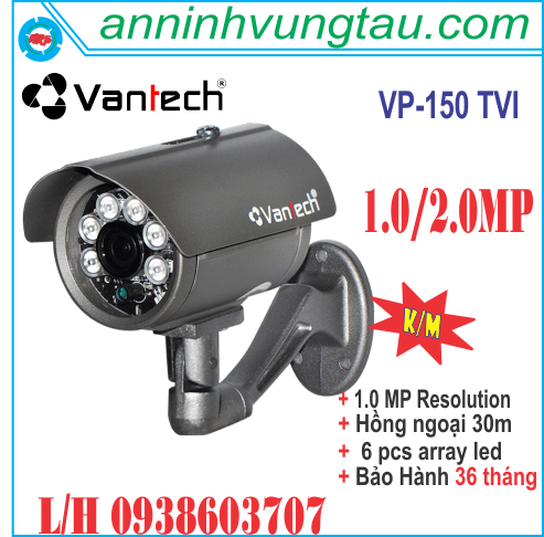 Camera Quan Sát VANTECH 150 HD-TVI