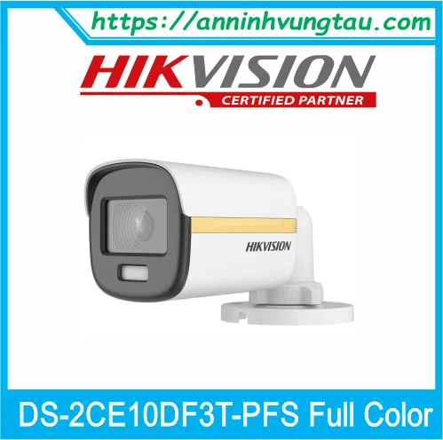 Camera Quan Sát DS-2CE10DF3T-PFS ( Có màu 24/7)
