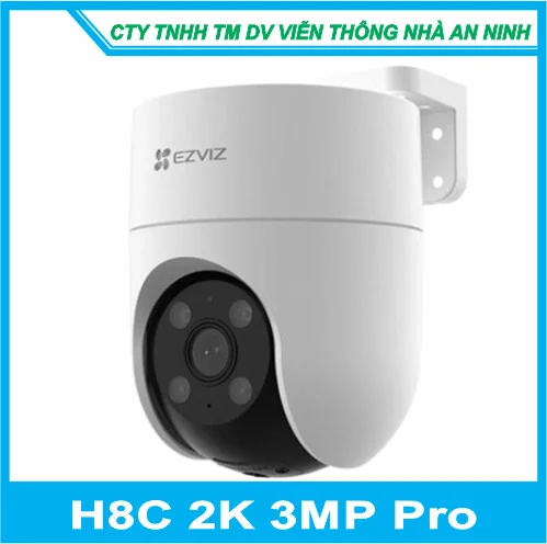 Camera Wifi Ngoài Trời EZVIZ H8C-2k-3MP-Pro-Color