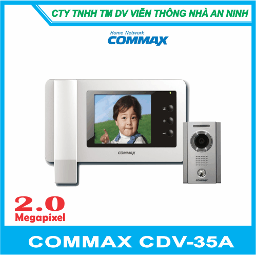 Chuông Cửa Màn Hình COMMAX CDV-35A