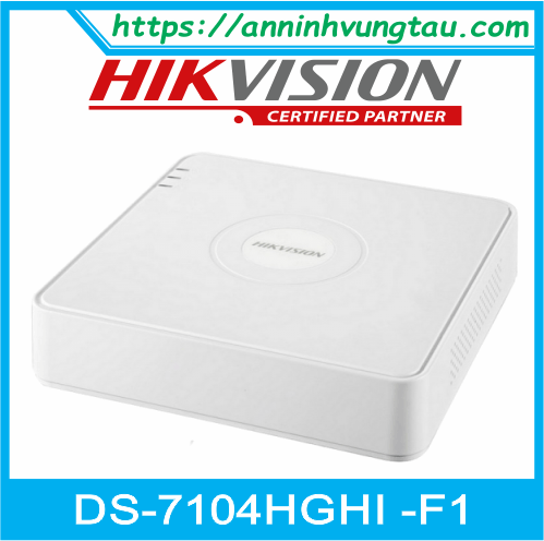 Đầu Ghi Hình Camera 04 Kênh DS-7104HGHI -F1