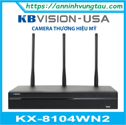 Đầu Ghi Hình IP Wifi 4 Kênh KX-8104WN2