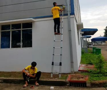 Thi công lắp đặt hệ thống camera nhà xưởng tại Phú Mỹ